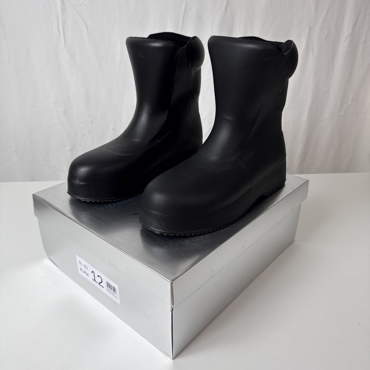 Yeezy YZY SL-03 Black Boots Size 12 Brand New With Box | eBay