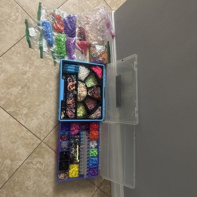 Rainbow Loom Bands Variety Colors Pack with Storage box