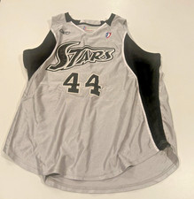 2005 Katie Feenstra San Antonio Silver Stars WNBA Game Worn Used Rookie Jersey