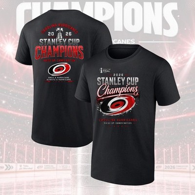 Carolina Hurricanes 2026 Stanley Cup Final Champions Name & Number Players Gift