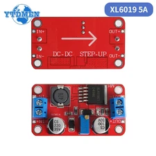 1PCS XL6019 5A Boost Converter 3.3-35V to 5V-24V Adjustable Step-Up Power Module