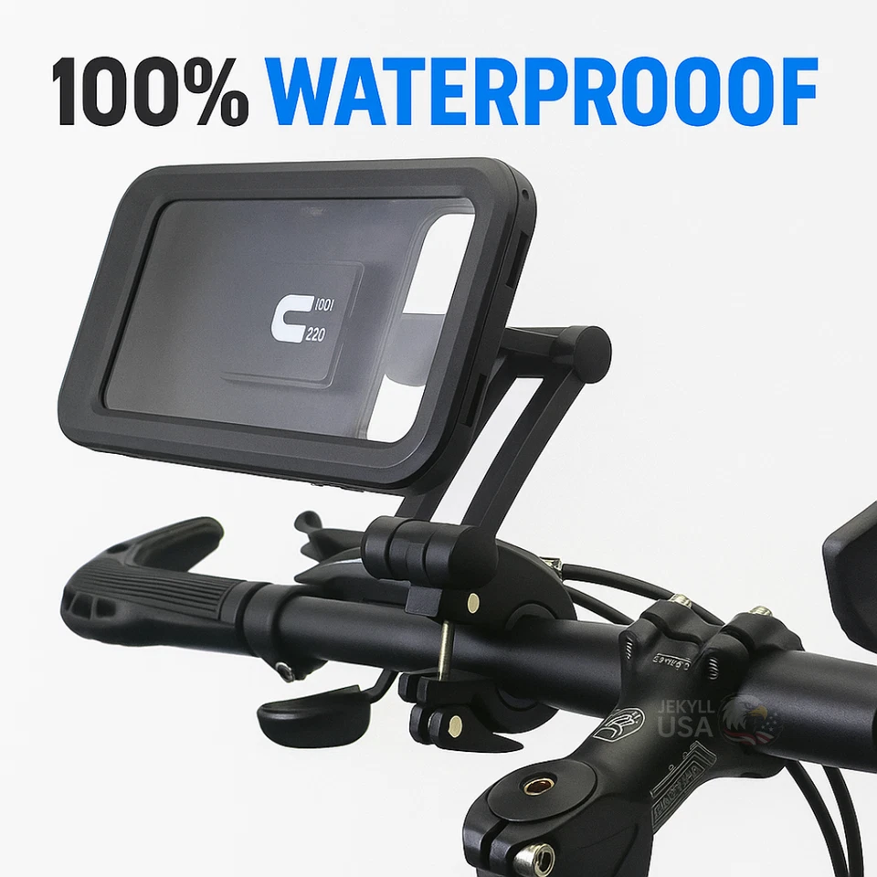 Porta Celular Para Bicicleta Sujetador De Celu Pa Bici Bicicleta Universal Sujetador Foto 3 de 4