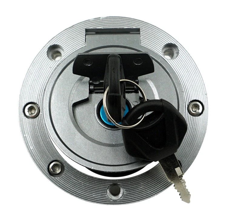 1x Fuel Gas Tank Cap and 2x Keys For Yamaha FJR1300 FJR1300A FJR1300A FJR1300ES Foto 4 de 4