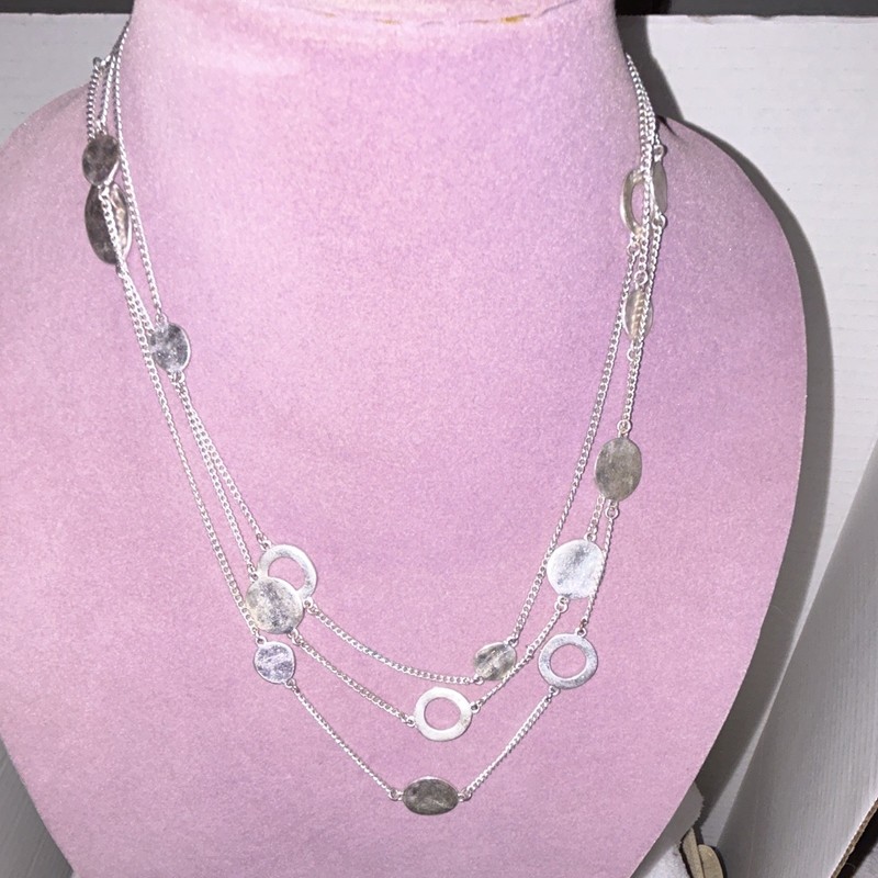 Kenneth Cole necklace - silver 30”
