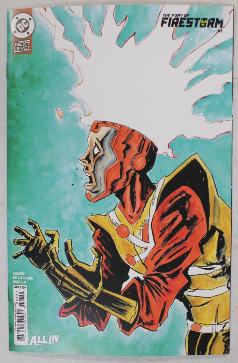 The Fury of Firestorm #1 1:25 Jeff Lemire Variant Cover G NM DC