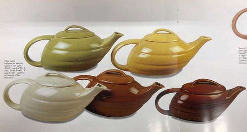 Bauer Gloss Pastel Vintage Aladdin Teapot Green - Picture 6 of 6