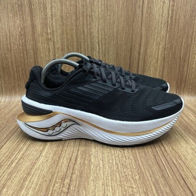 Saucony Endorphin Shift 3 Men's Size 9 Black Gold Running Sneakers Shoes