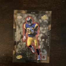 Upper Deck Properties NFL Trading Card Lot Isaac Bruce Rams Carl Pickens Bengals