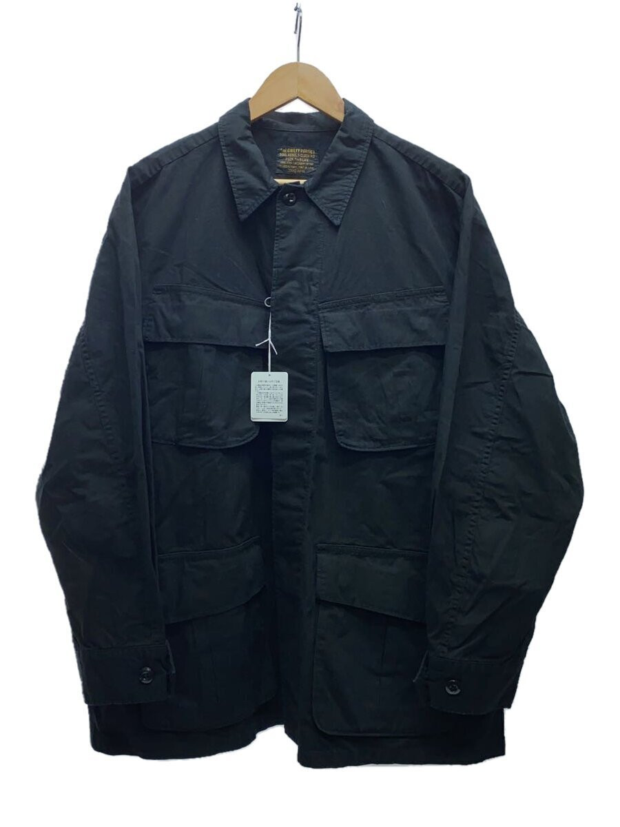 Wacko Maria Military Jacket Black Cotton 24Fwe-Wmo-Ml03