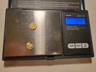 Estate Mix Lot Two Scrap Gold Coins In Pouch Scrap Wear Repair Liberty BULLION