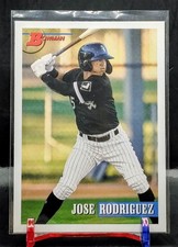 JOSE RODRIGUEZ. 2021 Bowman Heritage Baseball. Prospect. #163. Chicago White...