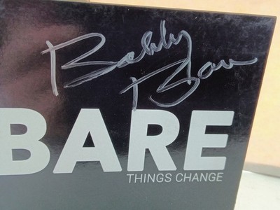 BOBBY BARE .. Things Change - 2007 CD AUTOGRAPHED in silver marker  PROMO ISSUE