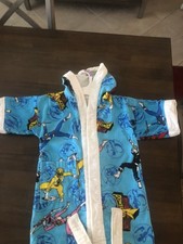 Mighty Morphin PowerRangers Kids Robe  Vintage 90s Medium6-8.Excellent Condition