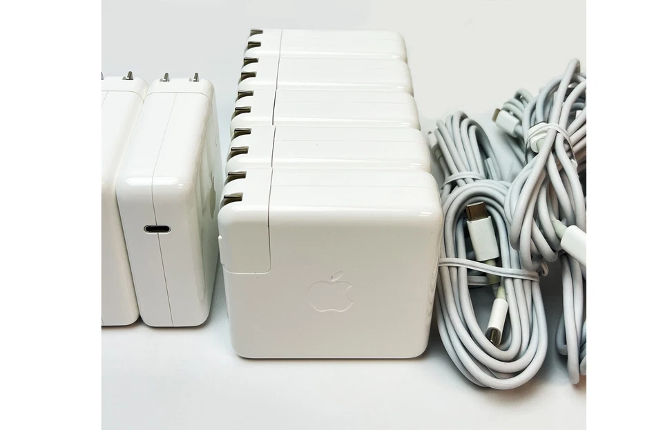 Lot of 10 Genuine Apple 87W USB-C Power Adapter with Cable A1719 for Macbook Pro - Image 3 of 4