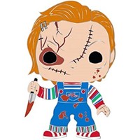Funko Pop! Large Enamel Pin Horror: Chucky - Chucky Emaille-Nadeln - Niedliche B