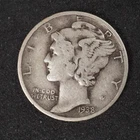 1938 *D* MERCURY HEAD SILVER DIME **FREE SHIPPING**C2955