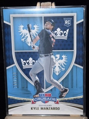 Kyle Manzardo #124 Blue /199 (RC) - 2024 Panini Crusade