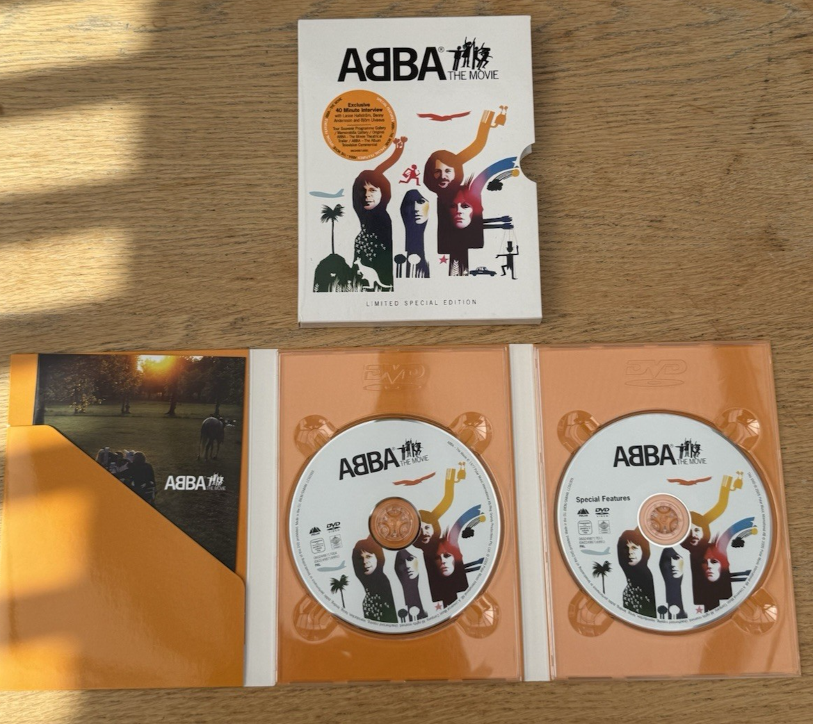 ABBA: The Movie Limited Special Edition 2 Disc DVD With Slipcase Excellent Cond