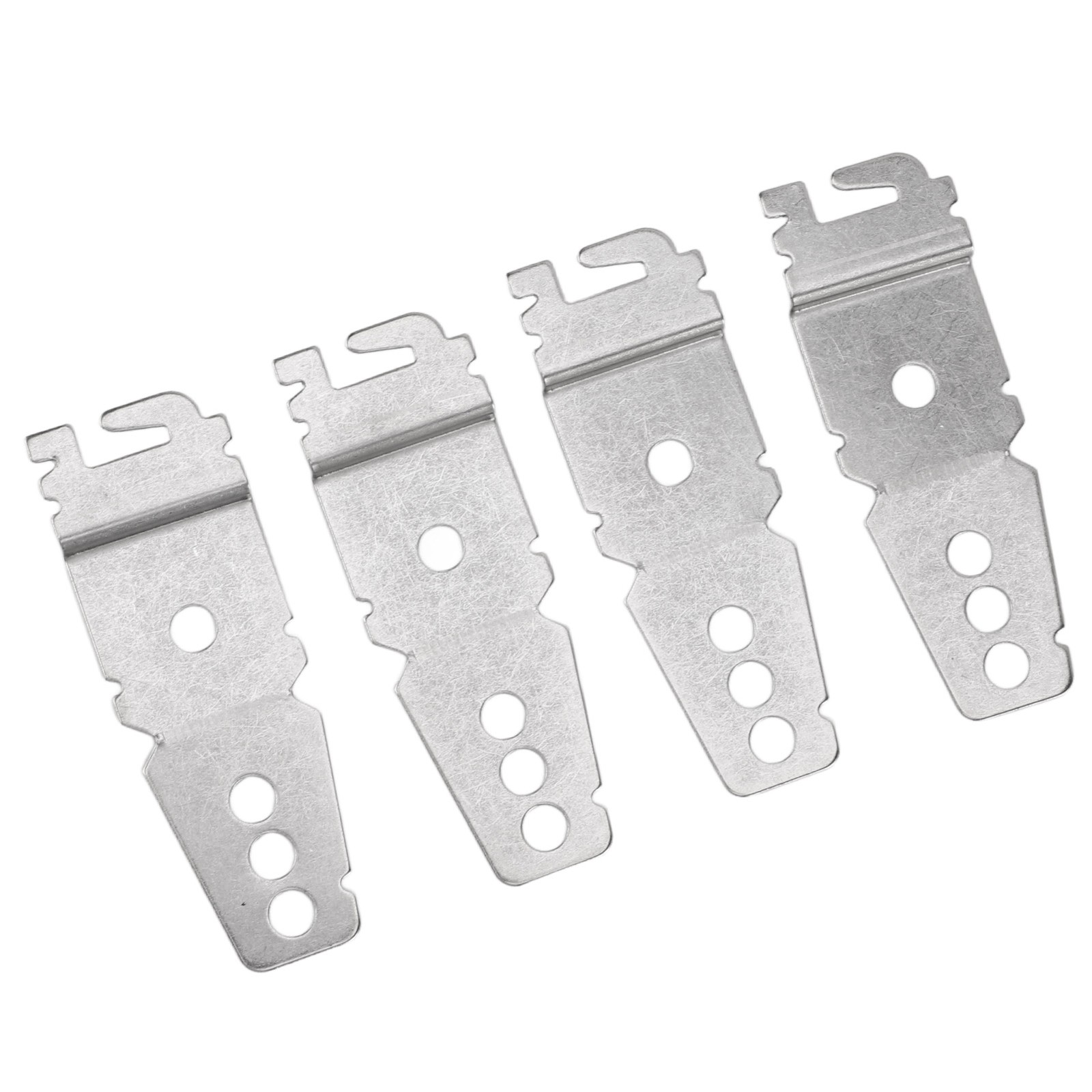 4pcs Dishwasher Mounting Bracket Stainless Steel With Screws Undercounter