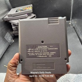 Skate or Die 2 NES Nintendo TESTED WORKING Cleaned Authentic Cartridge