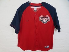 Washington Nationals Jersey Mens XL Red Navy MLB Baseball Ryan Zimmerman Nike