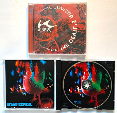 2 CD DEVILS ANSWER SEALED ATOMIC ROOSTER & ULTIMATE CHICKEN PROG PSYCH METAL OOP
