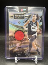 2025 Panini Select Aaliyah Nye Silver Sparks Patch #SP-AN Las Vegas Aces