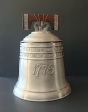 1776 Liberty Bell Ice Bucket 1976 Bicentennial USA Patriotic Memorabilia July 4