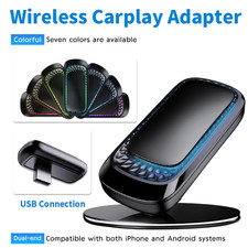 2025 USB Wireless CarPlay Adapter For iPhone Apple Wireless Dongle Plug   Play