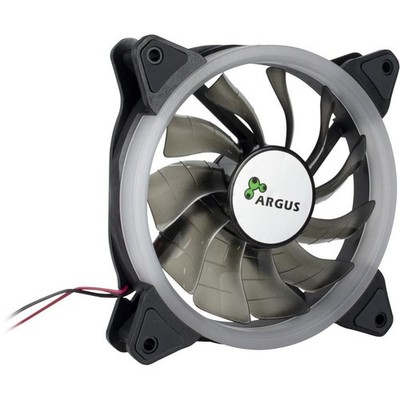 Inter-Tech 88885508 Argus Rs-051 Rgb Computer  Case Fan 12 Cm Black ~E~