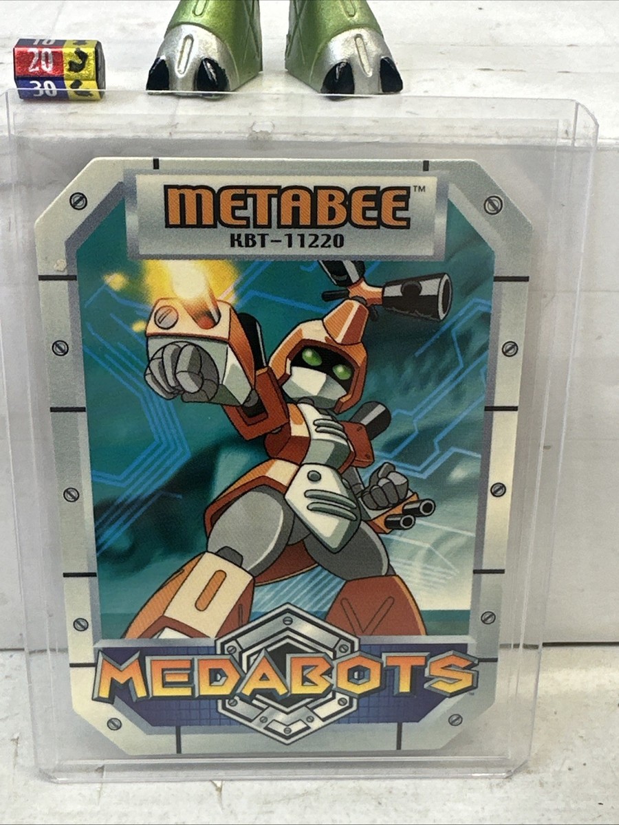 Hasbro Medabots Metabee Figure Takara Tomy Green Variant Complete