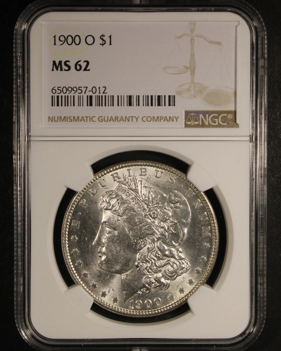 MS 62 Graded 1900 Year Morgan US Dollars (1878-1921) for sale | eBay
