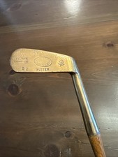 Rare RH Macgregor Lytton Sons Hickory Wood Shaft Golf Club Putter