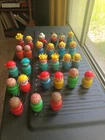 Vintage 1972 Fisher Price Little People Wooden Figures (Lot of 27)
