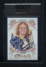 BAS 2021 Topps Allen & Ginter's Dave Hanson #275 Seal of Authenticity Auto 3c7