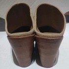 Joie Womens Breana Mules Shoes Wedge Heel Beige Suede Slip On Size 9B Brazil  — photo 2
