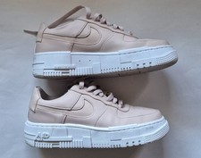  VERY GOOD  Nike Air Force 1 Pixel Particle Beige W Sz. 8