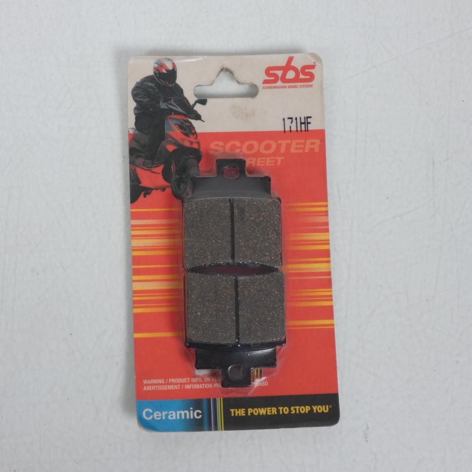 Plaquette de frein 171HF SBS Ceramic avant endurance pour Kymco KXR 250