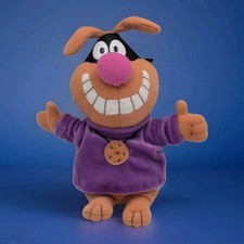 Vintage 1998 General Mills Cookie Crisp Chip Hound 9  Plush Breakfast Babies