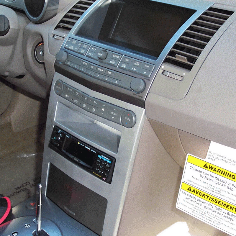 Metra 99-7404 Single DIN Black Stereo Dash Kit for 2004-2006 Nissan Maxima Foto 2 de 2