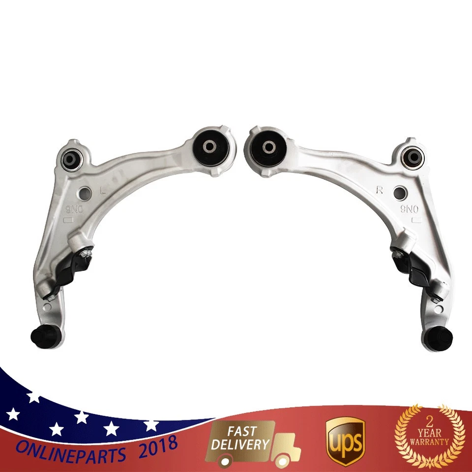 2X Brazos de control inferiores delanteros con rótulas para Nissan Máxima 2009-2014 K622059 Foto 3 de 4