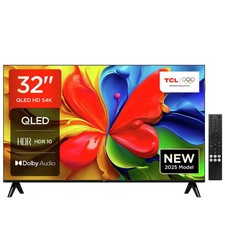 TCL 32 Inch TV SMART QLED Android TV 32S4K HD Ready Built-in Google Assistant