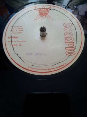BIM SHERMAN - WHAT SWEET YOU SO/POT A BUBBLE JA 12'' 1978 DSR 8601  ROOTS DUB  VG