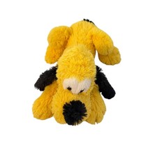 Disney Pluto Plush Dog Stuffed Animal Small Yellow Black Mickey Mouse Pal Toy
