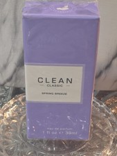 CLEAN CLASSIC SPRING BREEZE-UNISEX-EDP-SPRAY-1.0 OZ-30 ML-AUTHENTIC-MADE IN USA