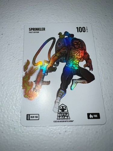 Bo Jackson Battle Arena Blizzard Battlefoil BLBF-116 Sprinkler Fire Luis Arraez