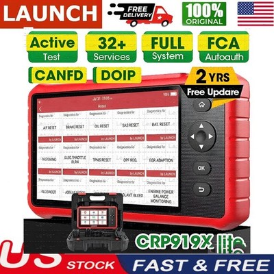 LAUNCH X431 CRP919X Lite Bidirectional Scanner Full System Diagnostic Coding*^