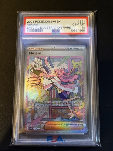 Miriam 251/198 Sv01: Scarlet & Violet Base Set Holo PSA 10