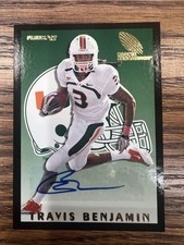 2012 Fleer Retro Ultra #RS-26 Travis Benjamin Rookie Sensations Autographs
