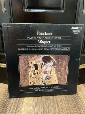 Bruckner Wagner Symphony No. 5 In B Flat Minor 2 LP Box Set Vienna Philharmonic